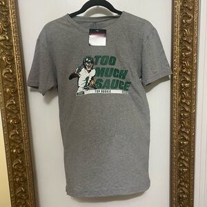 Ahmad "Sauce" Gardner: Too Much Sauce Top Rookie Pepsi NFLPA Tshirt New Tags